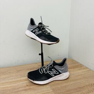 New Balance Fresh Foam Roav Gray And Black Sneakers Boys Size 1
